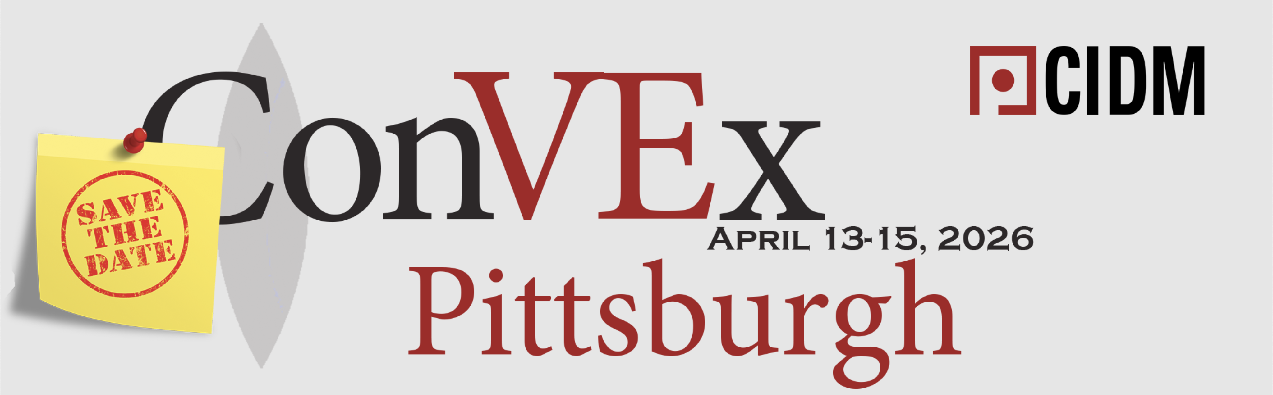 ConVEx Pitts 2026